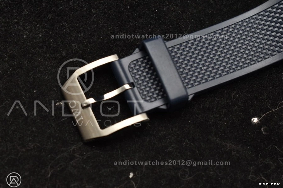 Strap 1011 Blue Chrono Dial A IW3716 Portuguese Best on White WeatherProof 1:1 Edition Z+F Blue Rubber 0111